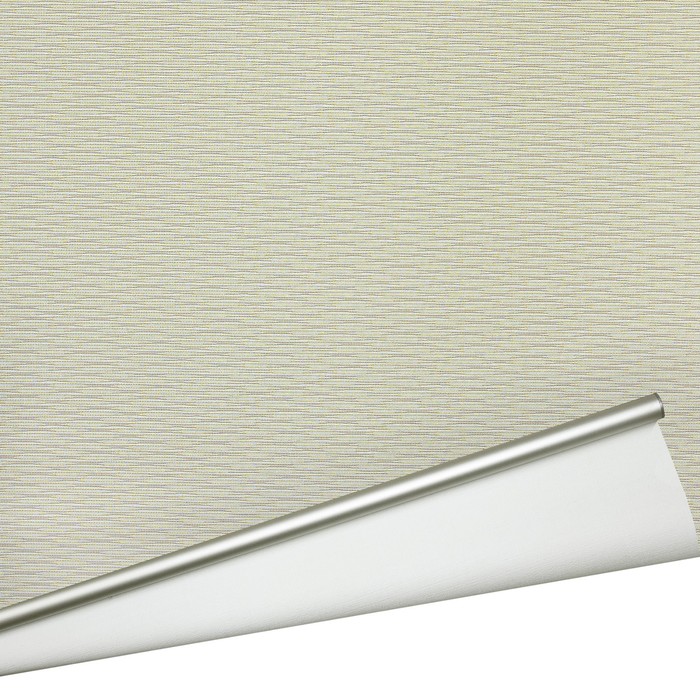 фото Рулонная штора blackout «аляска», 140х175 см, цвет бежевый уют