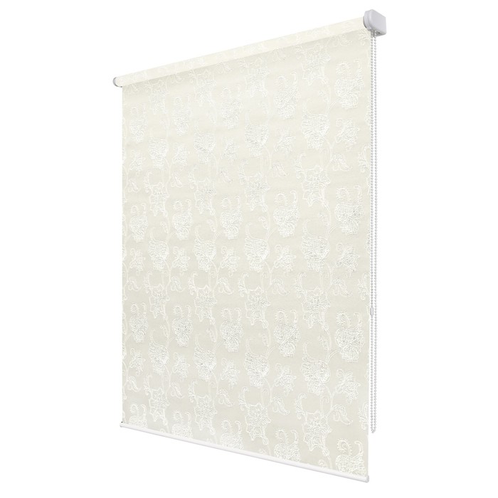 фото Рулонная штора «тюильри», 180х175 см, цвет белый уют