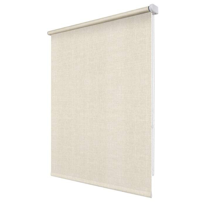 фото Рулонная штора «микс», 78х175 см, цвет кремовый уют