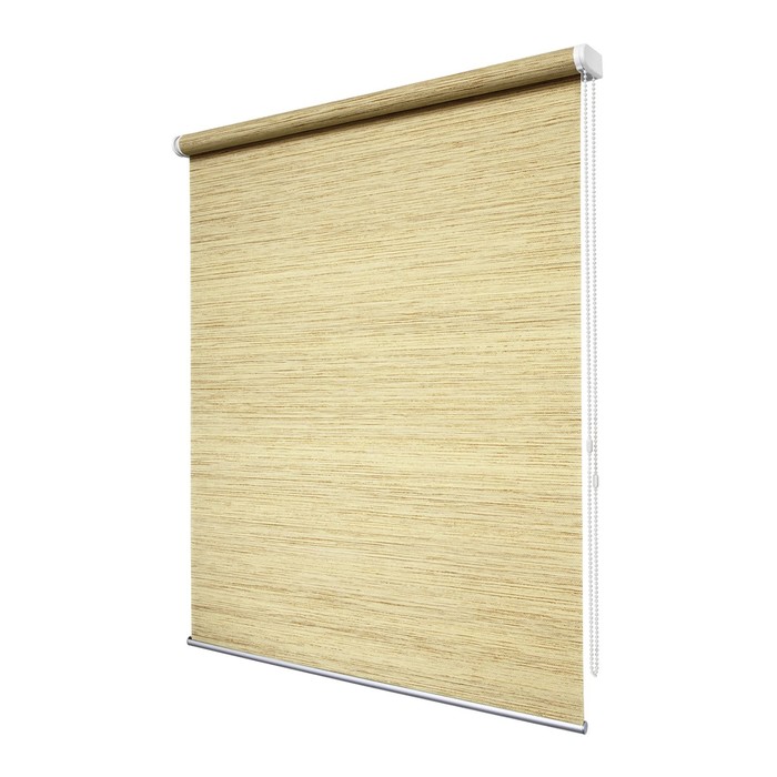 фото Рулонная штора «концепт», 85х175 см, цвет кремовый уют