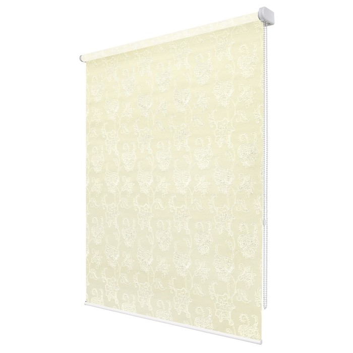 фото Рулонная штора «тюильри», 72х175 см, цвет кремовый уют