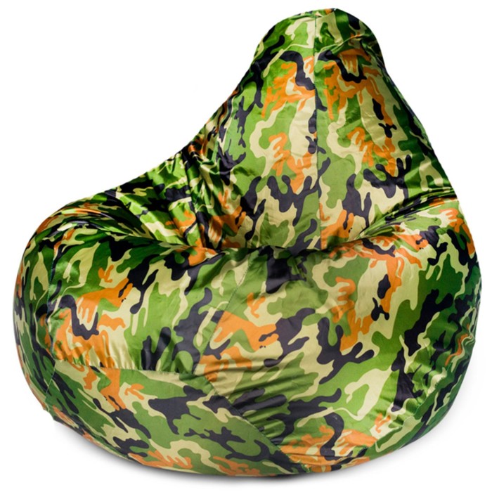 фото Кресло-мешок «груша», оксфорд, размер хl, цвет камуфляж dreambag