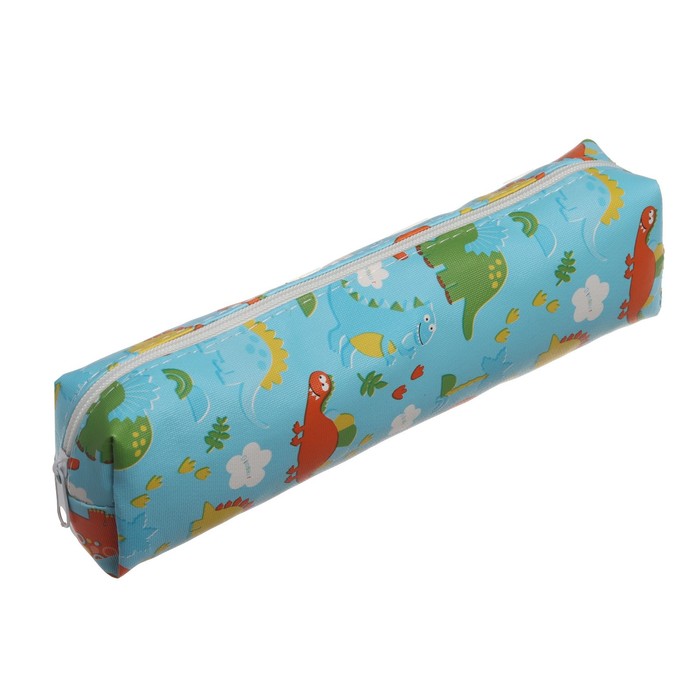 фото Пенал школьный на молнии "динозаврики", микс calligrata