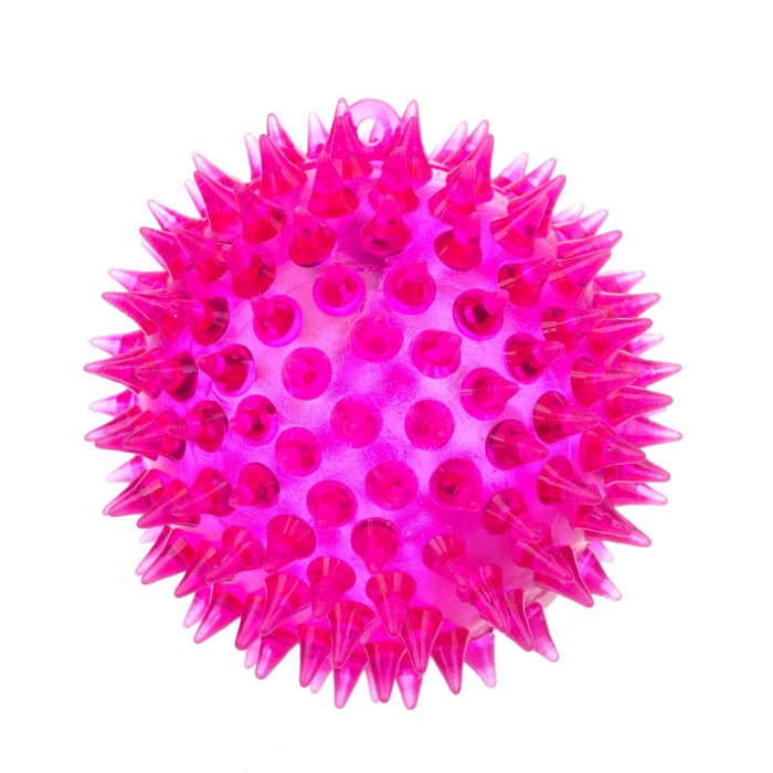 фото Мяч световой зверятки цвета микс funny toys
