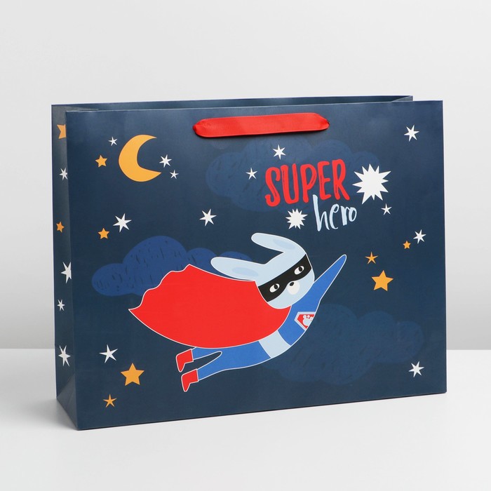 Пакет подарочный ламинированный горизонтальный, упаковка, «Super», L 40 х 31 х 11,5 см
Пакет подарочный ламинированный горизонтальный, упаковка, «Super», L 40 х 31 х 11,5 см