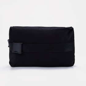 Сумка спортивная отдел на молнии, регулируемый ремень, чёрный 
Сумка спортивная отдел на молнии, регулируемый ремень, чёрный