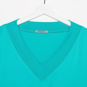 Футболка женская , морская волна, размер 56 
Футболка женская , морская волна, размер 56