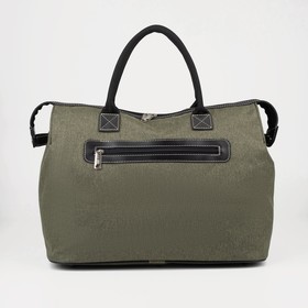 Сумка дорожная на молнии, 2 наружных кармана, цвет хаки
Сумка дорожная на молнии, 2 наружных кармана, цвет хаки