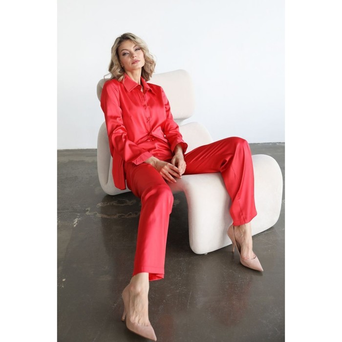 Брюки из искусственного шелка, размер 44
Брюки из искусственного шелка, размер 44