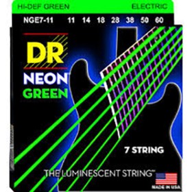 Комплект струн для 7-струнной электрогитары NGE7-11 Neon Green никелированные, с покр., 11-60 7577
Комплект струн для 7-струнной электрогитары NGE7-11 Neon Green никелированные, с покр., 11-60 7577