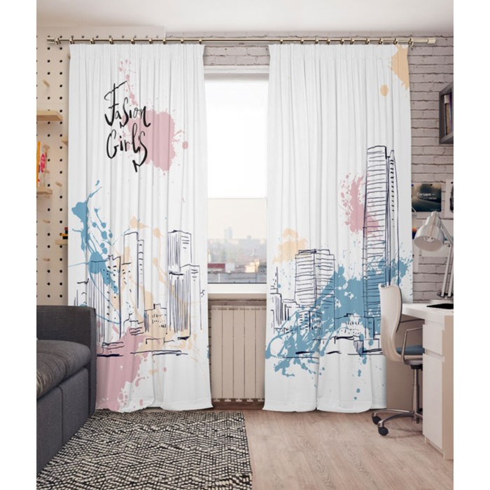 Фотошторы, размер 145x260 см, 2 шт
Фотошторы, размер 145x260 см, 2 шт