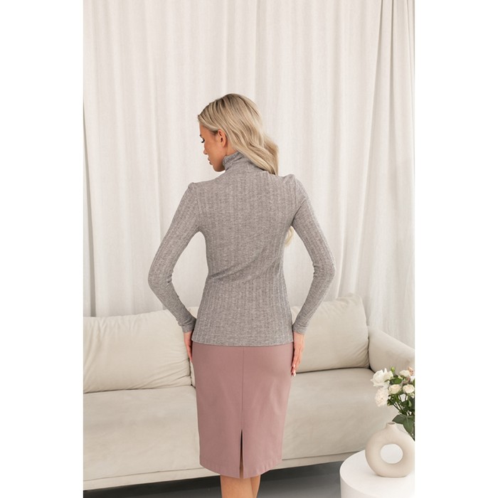 фото Водолазка женская, размер 56, цвет серый 60657 eliseeva olesya