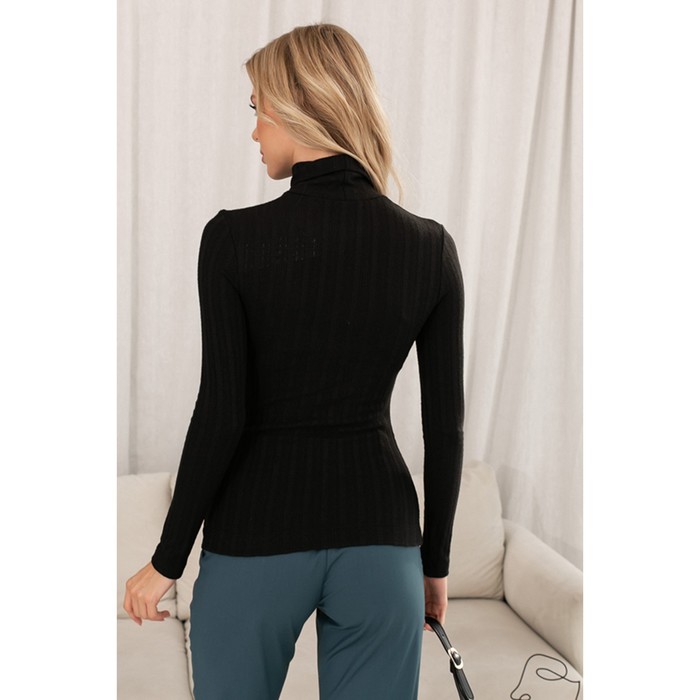 фото Водолазка женская, размер 42, цвет черный 60659 eliseeva olesya