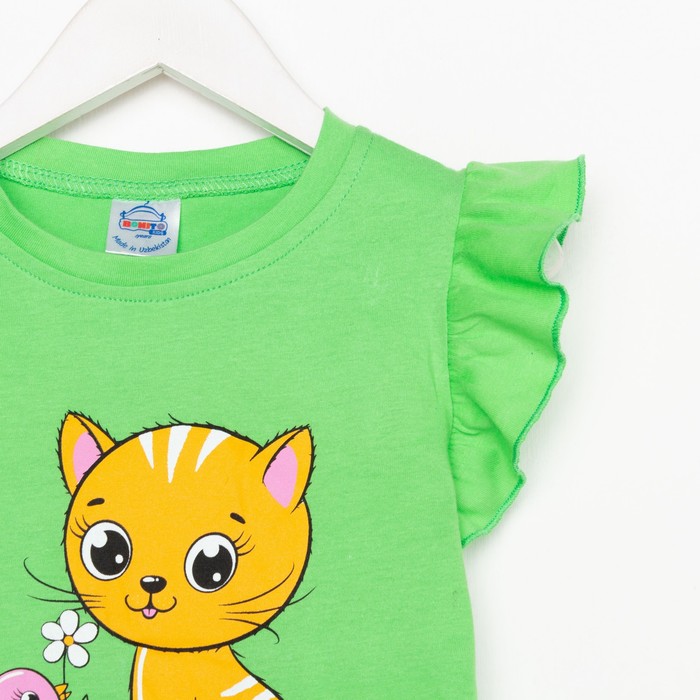 Комплект для девочи, цвет салатовый, рост 104
Комплект для девочи, цвет салатовый, рост 104