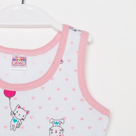 Майка детская, цвет светло-розовый, рост 74
Майка детская, цвет светло-розовый, рост 74