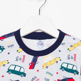 Пижама для мальчика, цвет серый меланж, рост98
Пижама для мальчика, цвет серый меланж, рост98