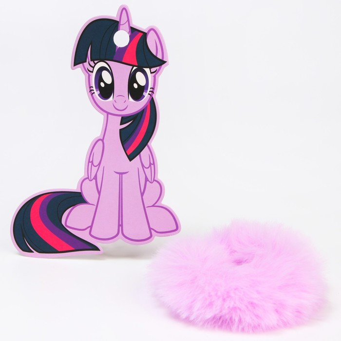 фото Резинка для волос "искорка", my little pony, фиолетовая hasbro