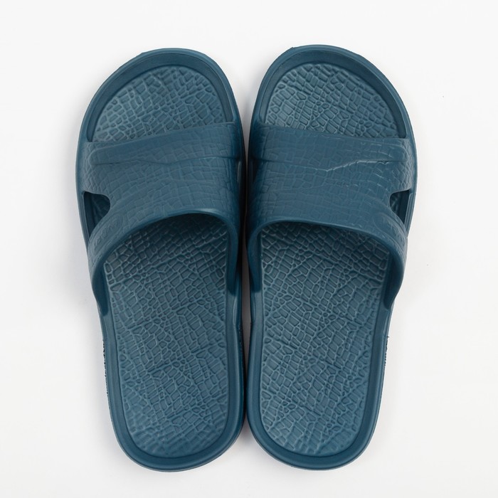 фото Сланцы «стэп» цвет синий, размер 41 janette