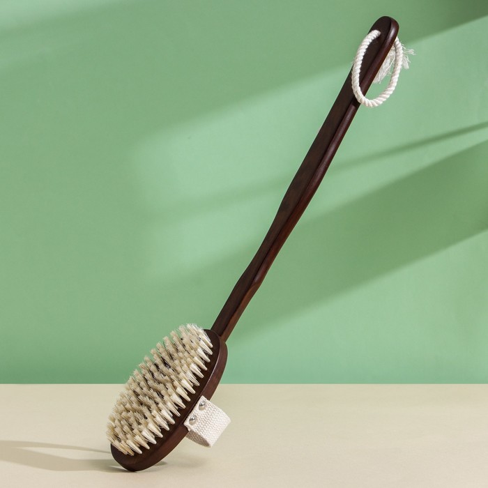 Щётка массажная для тела Доляна «Шоколадница», натуральная щетина, цвет шоколадный
Щётка массажная для тела Доляна «Шоколадница», натуральная щетина, цвет шоколадный