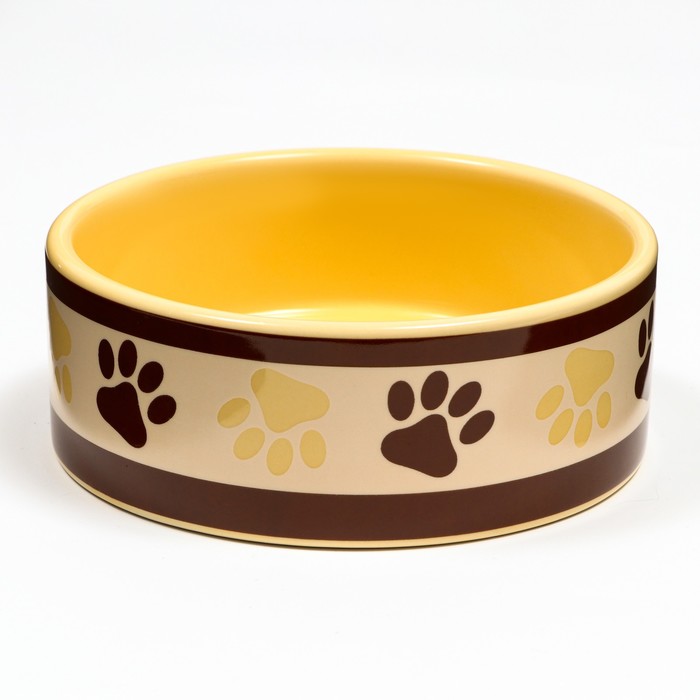 фото Миска керамическая "лапки" №1 (0,29 л.)