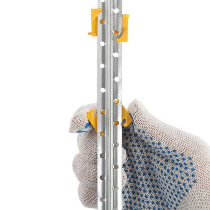 фото Крепления для штукатурных маяков тундра, 25 штук