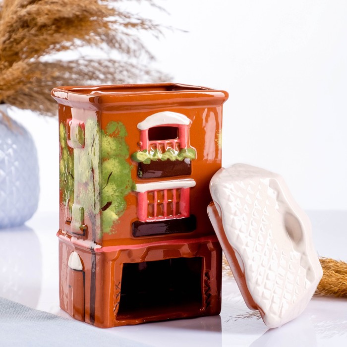 Подставка" Чайный домик" 21см МИКС 
Подставка" Чайный домик" 21см МИКС