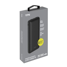 Внешний аккумулятор TFN Ultra Charge PD 20, 3А, 20000 мАч, 2 USB, Type-C, microUSB, черный
Внешний аккумулятор TFN Ultra Charge PD 20, 3А, 20000 мАч, 2 USB, Type-C, microUSB, черный