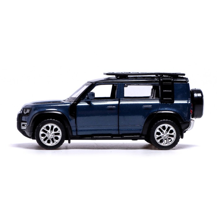 Машина металлическая LAND ROVER DEFENDER 110, 1:43, инерция, открываются двери, цвет синий
Машина металлическая LAND ROVER DEFENDER 110, 1:43, инерция, открываются двери, цвет синий