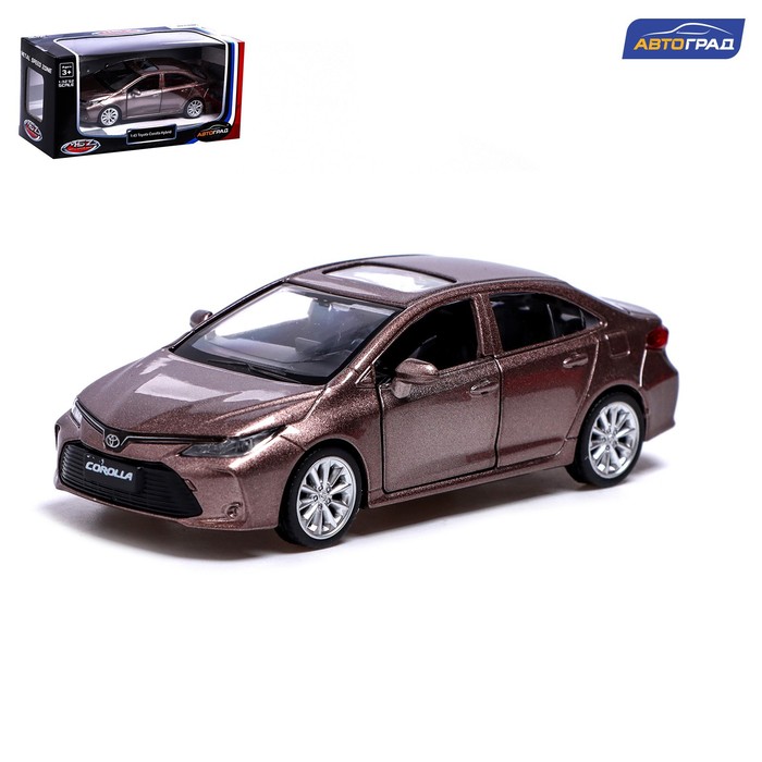 Машина металлическая TOYOTA COROLLA HYBRID, 1:43, инерция, открываются двери, цвет коричневый
Машина металлическая TOYOTA COROLLA HYBRID, 1:43, инерция, открываются двери, цвет коричневый