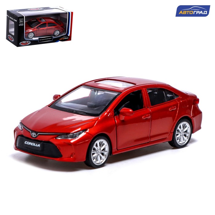 Машина металлическая TOYOTA COROLLA HYBRID, 1:43, инерция, открываются двери, цвет красный
Машина металлическая TOYOTA COROLLA HYBRID, 1:43, инерция, открываются двери, цвет красный