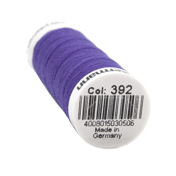 фото Нить sew-all для всех материалов, 200 м, 748277 (392 фиолетовый джинс) gutermann