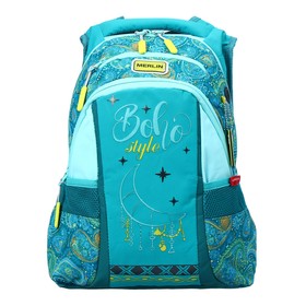 Рюкзак школьный, эргономичная спинка, 43 х 37 х 13 см, зелёный 
Рюкзак школьный, эргономичная спинка, 43 х 37 х 13 см, зелёный