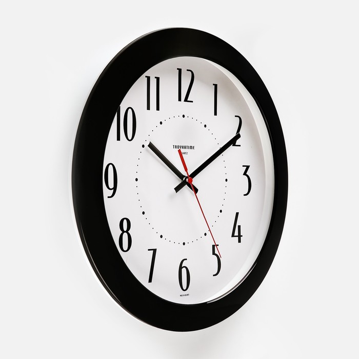 фото Часы настенные, серия: классика, d=29 см тройка