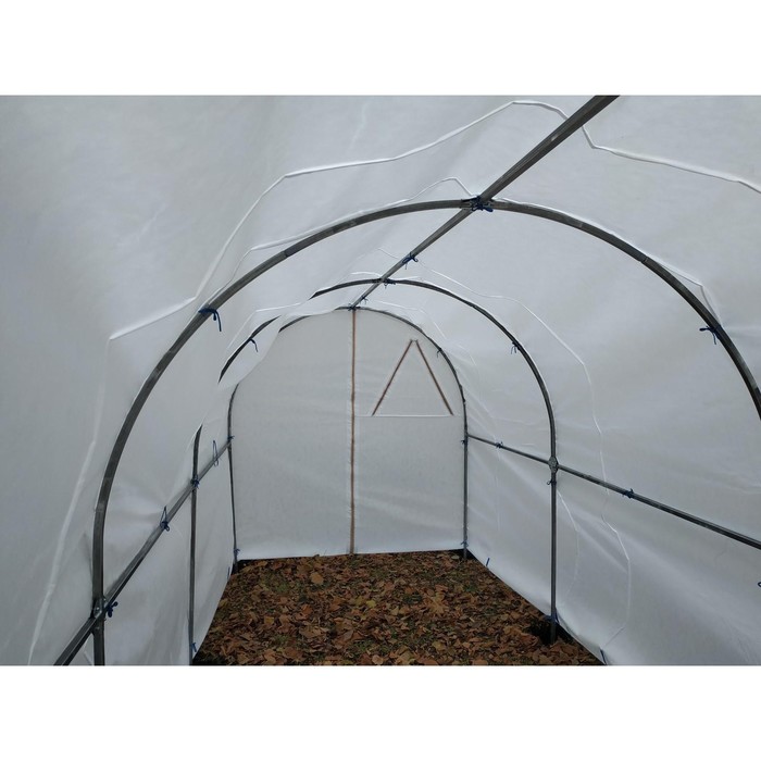 фото Чехол для теплицы, 4,5 × 2 × 2 м, ламинированный, спанбонд 100 г/м², «снежная»