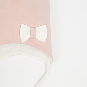 Шапка для девочки, цвет пудровый размер 44-47 см
Шапка для девочки, цвет пудровый размер 44-47 см