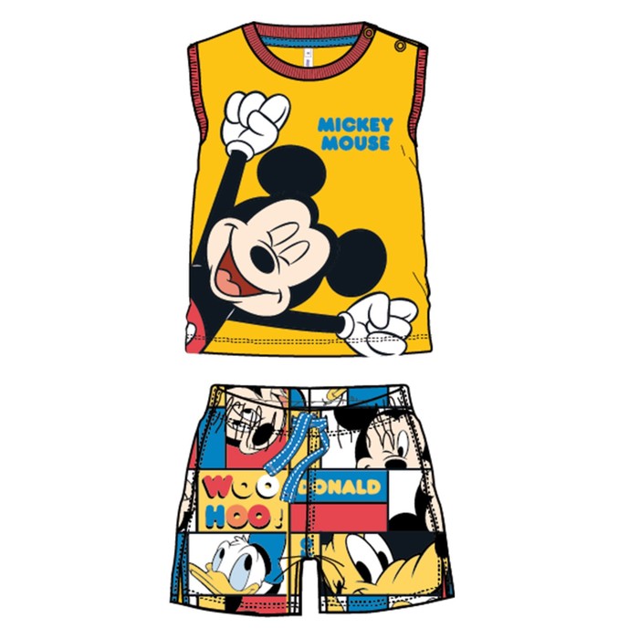 фото Комплект disney для мальчика: майка, шорты, рост 122 см playtoday