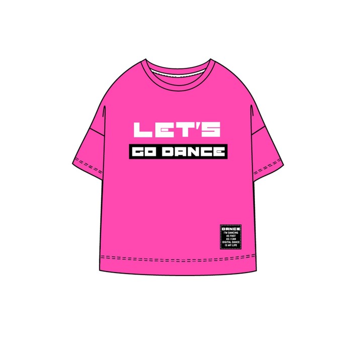 фото Футболка для девочки, рост 140 см playtoday