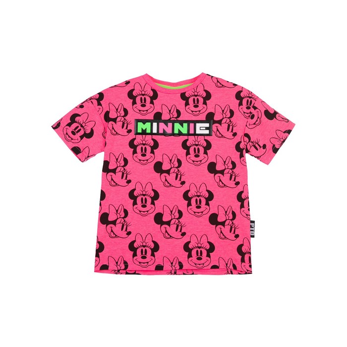 фото Футболка с принтом disney для девочки, рост 110 см playtoday