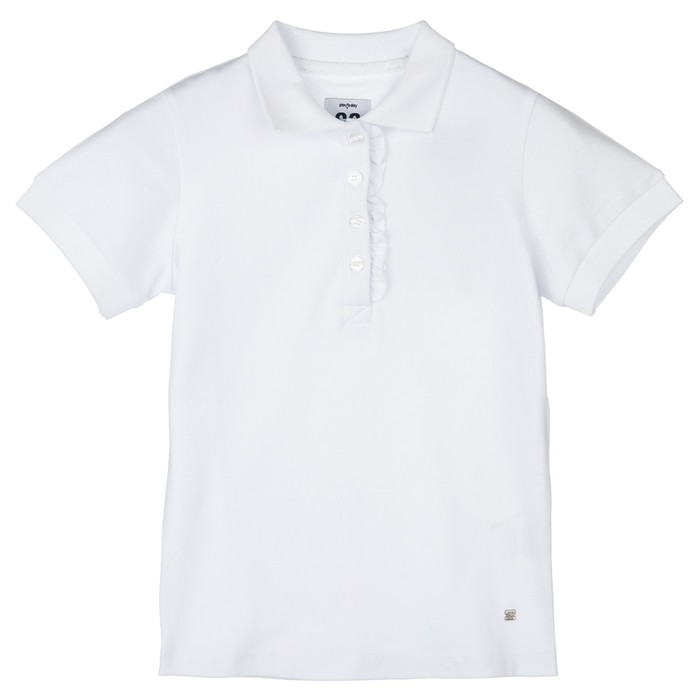 фото Футболка-поло для девочки, рост 122 см playtoday