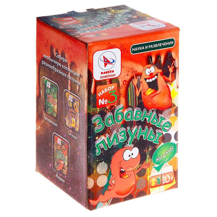 Набор для опытов «Забавные лизуны №3», цвет красный 
Набор для опытов «Забавные лизуны №3», цвет красный