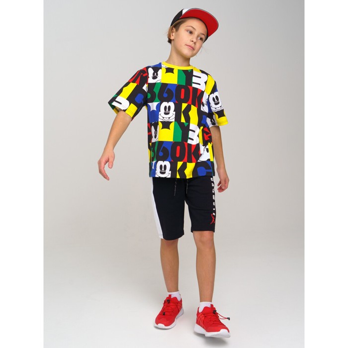 фото Шорты трикотажные для мальчика, рост 158 см playtoday