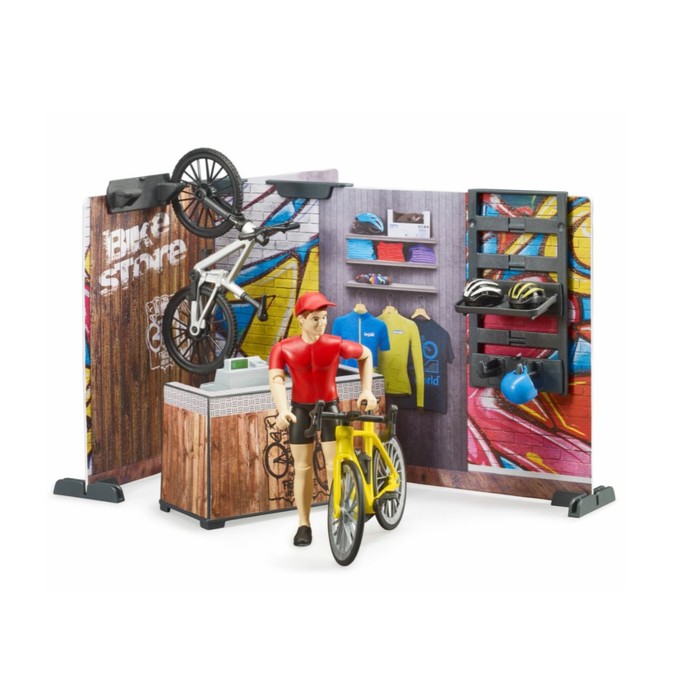 фото Игровой набор «велосипедный магазин» bruder