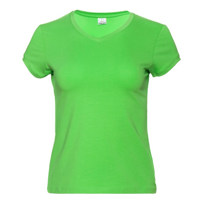 фото Футболка женская, размер xxl, цвет ярко-зелёный stan