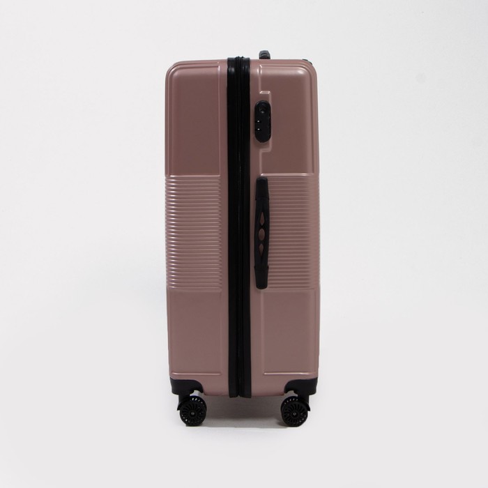 фото Чемодан большой 28" кодовый замок, цвет розовый