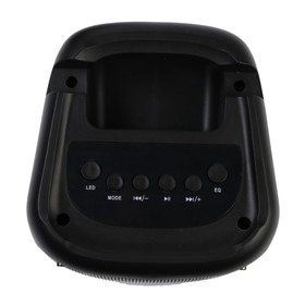 Портативная колонка Perfeo DISCO RING 3, 10 Вт, BT 5.0, AUX, FM, MP3, microSD, USB, черная
Портативная колонка Perfeo DISCO RING 3, 10 Вт, BT 5.0, AUX, FM, MP3, microSD, USB, черная