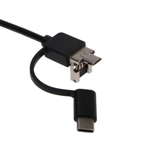 Эндоскоп CAM-07, 8 мм, 720P, LED подсветка, microUSB/Type-C/USB, Android/Windows, 2 м
Эндоскоп CAM-07, 8 мм, 720P, LED подсветка, microUSB/Type-C/USB, Android/Windows, 2 м