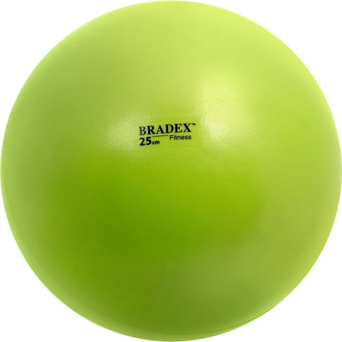 фото Мяч для фитнеса, йоги и пилатеса bradex «фитбол-25», салатовый