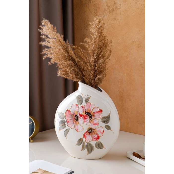 Ваза керамическая "Инфинити", настольная, 30 см белая
Ваза керамическая "Инфинити", настольная, 30 см белая