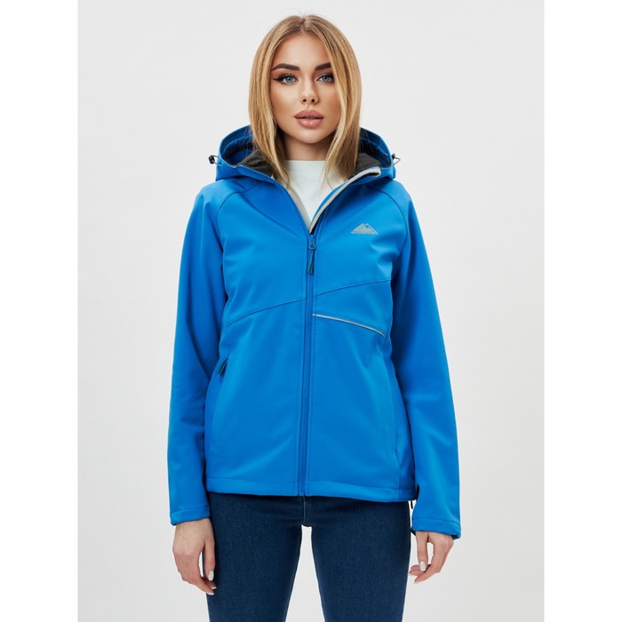 фото Ветровка женская softshell синего цвета, размер 42 mtforce