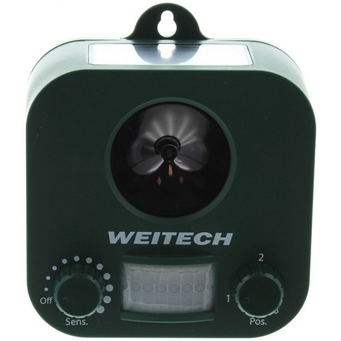 Отпугиватель собак стационарный Weitech WK0053, ультразвуковой, до 75 м2, от солнечной батареи 789
Отпугиватель собак стационарный Weitech WK0053, ультразвуковой, до 75 м2, от солнечной батареи 789